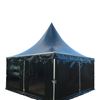 Pagodetent 4 x 4 meter zwart Pagodetent 4 x 4 meter zwart