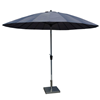 Parasol 300 cm grijs