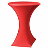 Statafelrok stretch rood