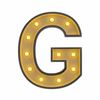 Lichtletter - G -