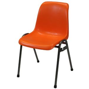 Kuipstoel oranje