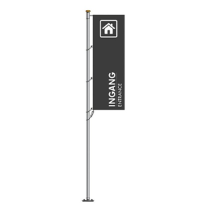 Evenementen vlag Ingang Evenementen vlag Ingang