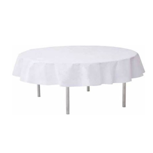 Tafelkleed crème rond 200 cm Tafelkleed crème rond 200 cm