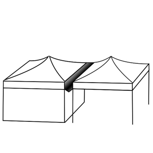 Regengoot Easy-up tent 3 meter