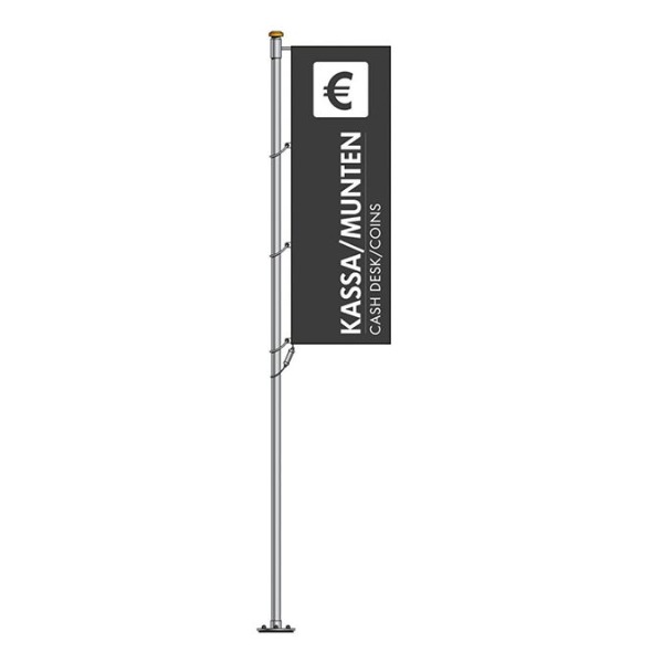 Evenementen vlag Kassa/Munten