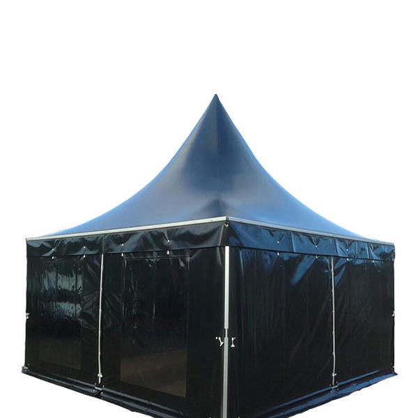 Pagodetent 4 x 4 meter zwart Pagodetent 4 x 4 meter zwart