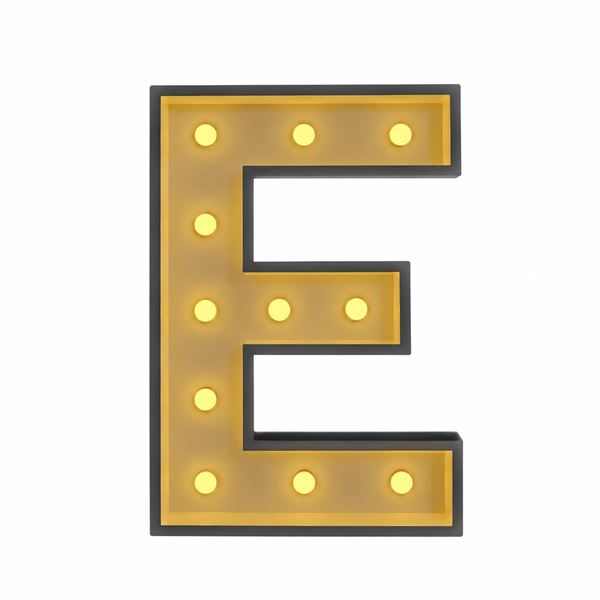 Lichtletter - E - Lichtletter - E -