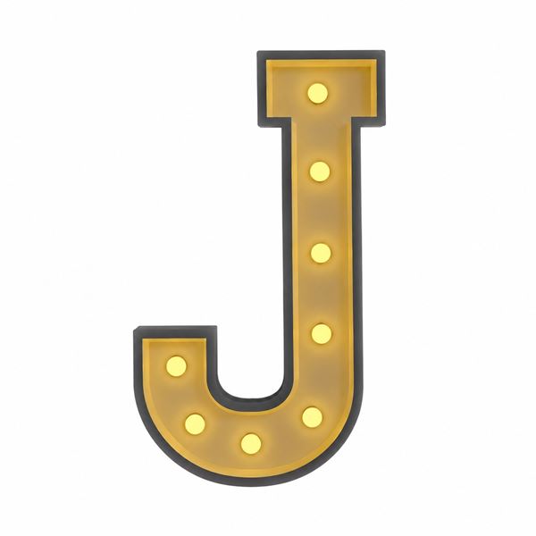 Lichtletter - J - Lichtletter - J -