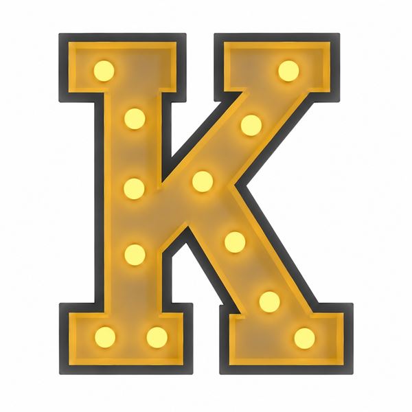 Lichtletter - K - Lichtletter - K -