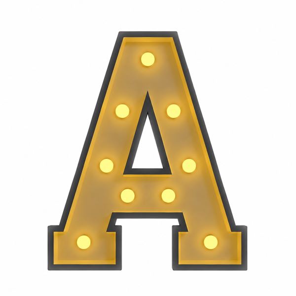 Lichtletter - A -