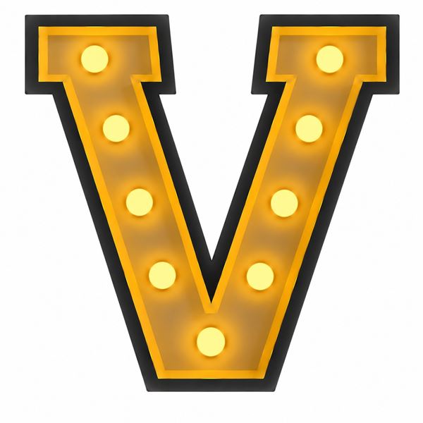 Lichtletter - V - Lichtletter - V -