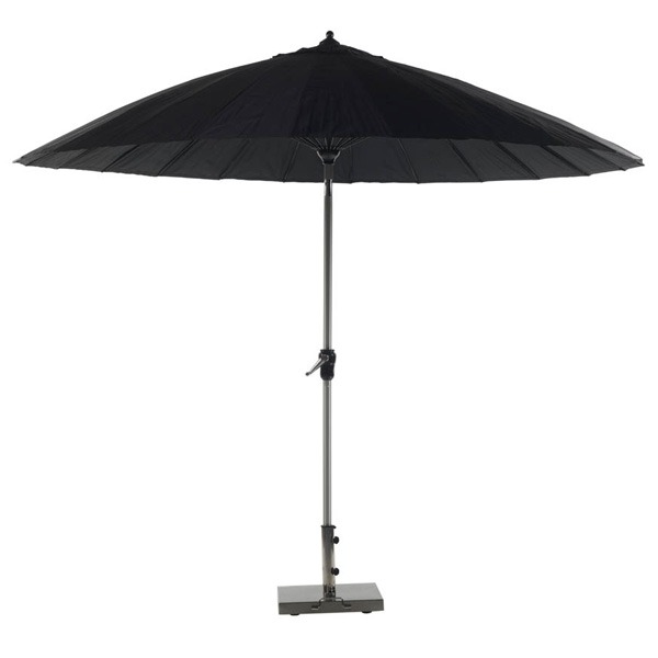 Parasol 300 cm zwart