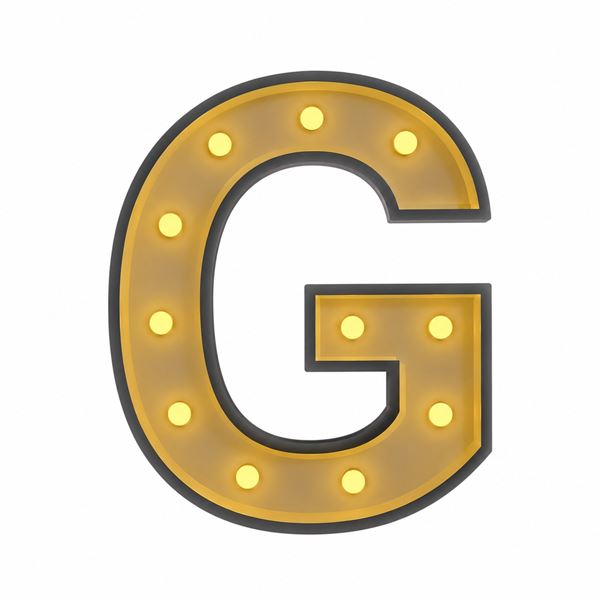 Lichtletter - G - Lichtletter - G -