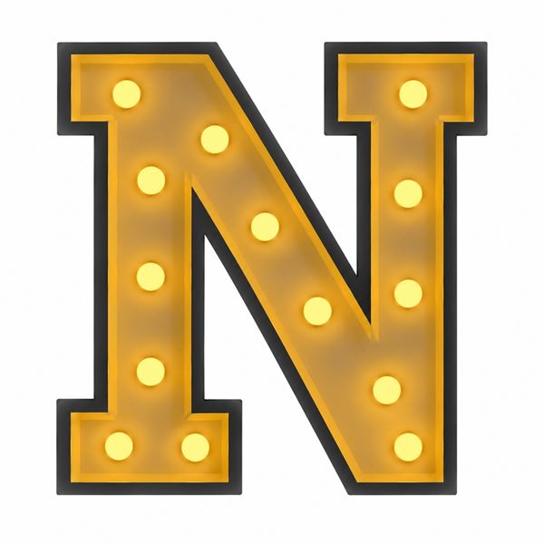 Lichtletter - N - Lichtletter - N -
